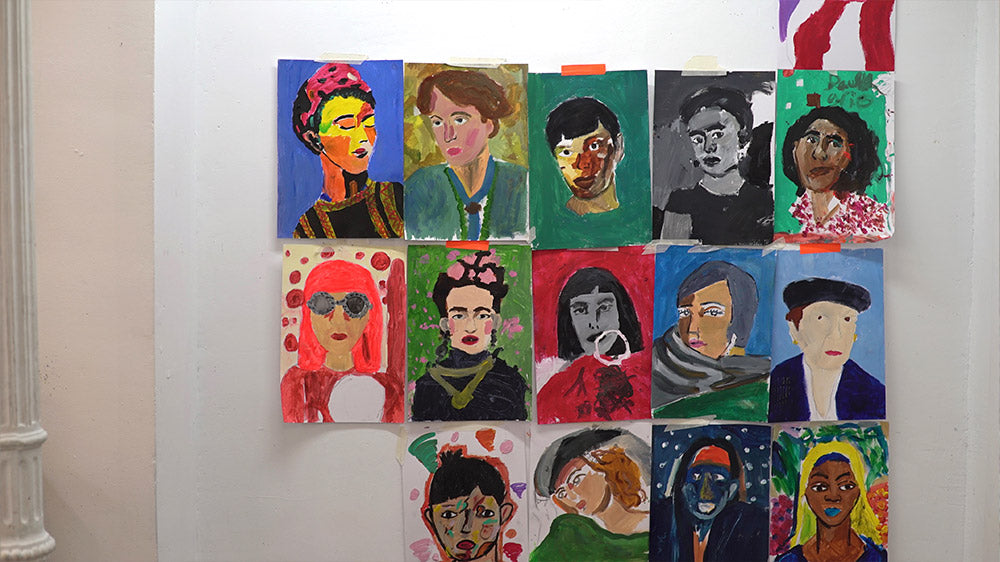 Dibujo y pintura para niñ@s con Desi Civera, Tuchi, Blanca Sánchez-Cano, Ana Martínez y Alejandra Marroquín<br>L-M-X de 17:30 a 19:30h