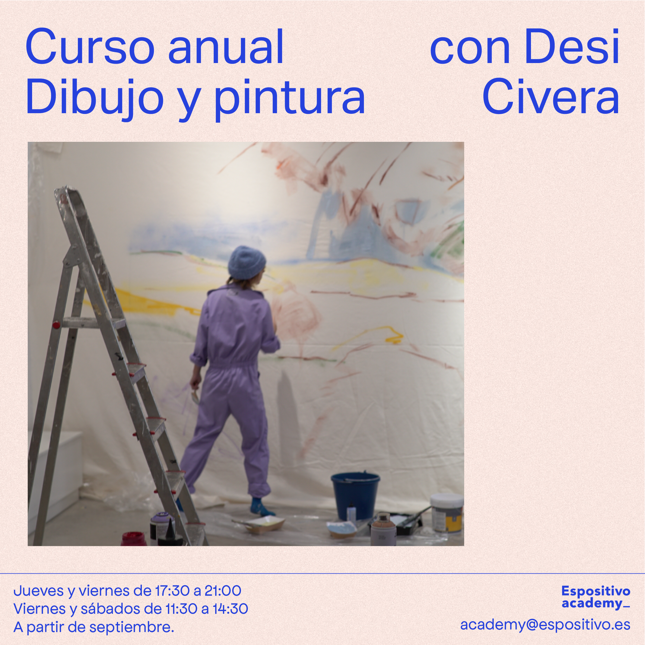 2 Dibujo y pintura para adultxs con Desi Civera y An Wei<br>J-V de 17:30-21h - 115€<br> V-S de 11:30-14:30h